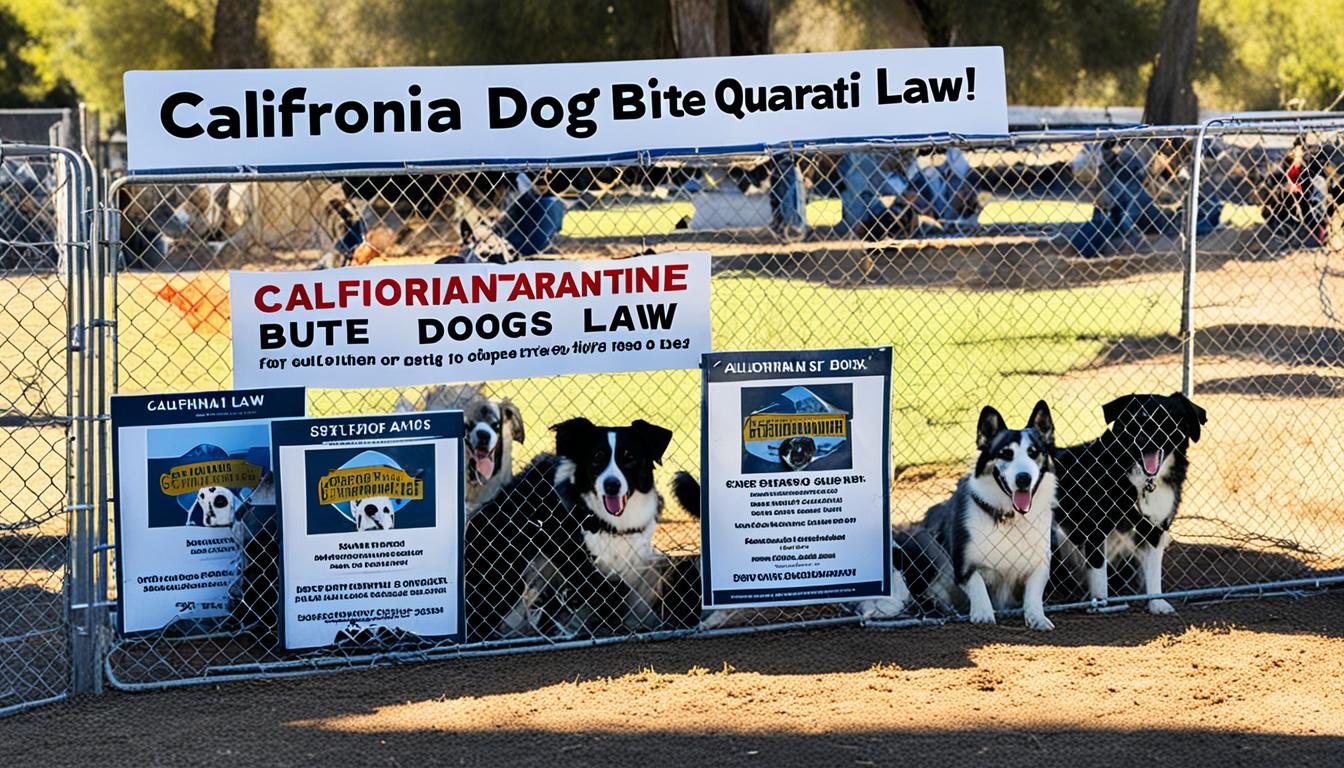 california dog bite quarantine law